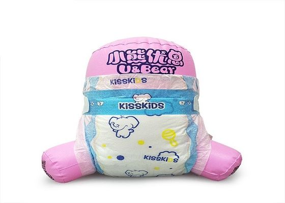 親水性のCottony表面の赤ん坊の柔らかいおむつは布のような バックシートを防水する