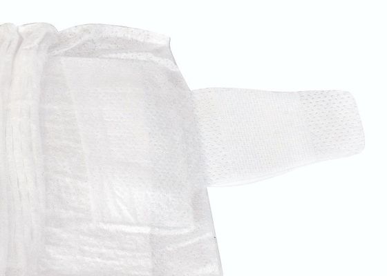 緑ADLの綿のトップシートの柔らかい赤ん坊のおむつの大きいスパンデックスの伸縮性があるベルト