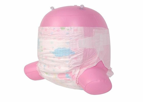 カスタマイズされた青いADLの赤ん坊の綿のおむつのズボンのPE通気性のバックシート