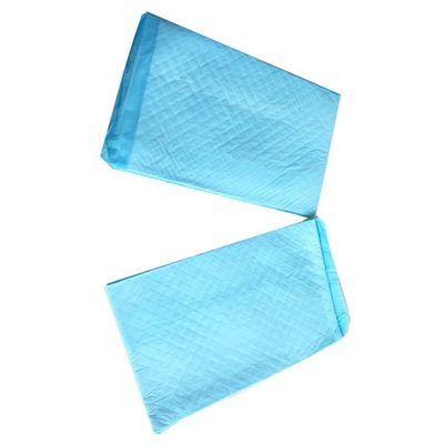 防水バックシートの使い捨て可能なベッドのアンダーパッド 60*40cmの病院用ベッドのパッド