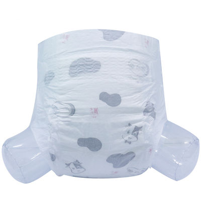 白いADL Nonwoven Topsheetの使い捨て可能な赤ん坊のおむつ