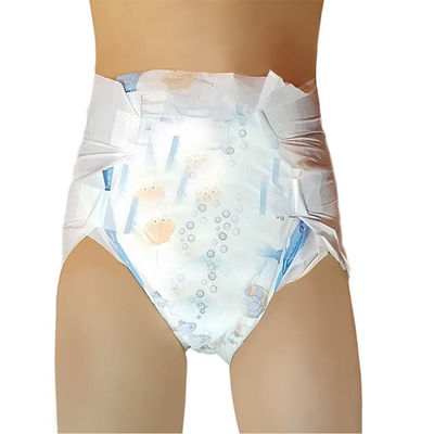 3D Leakguardの青いADLの超厚い男女兼用の大人のおむつ