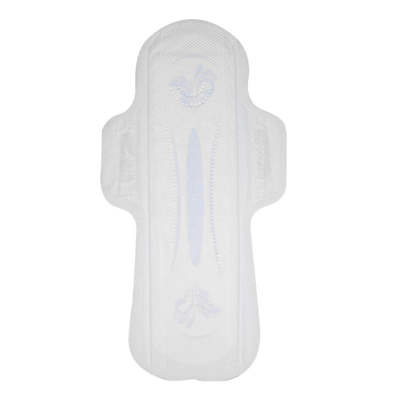 飛んだ綿の女らしいパッド245mm日の使用女性生理用ナプキン