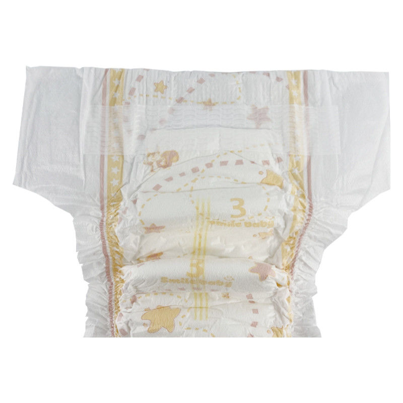 色はClothlike BacksheetのNonwoven使い捨て可能な赤ん坊のおむつのズボンを印刷した